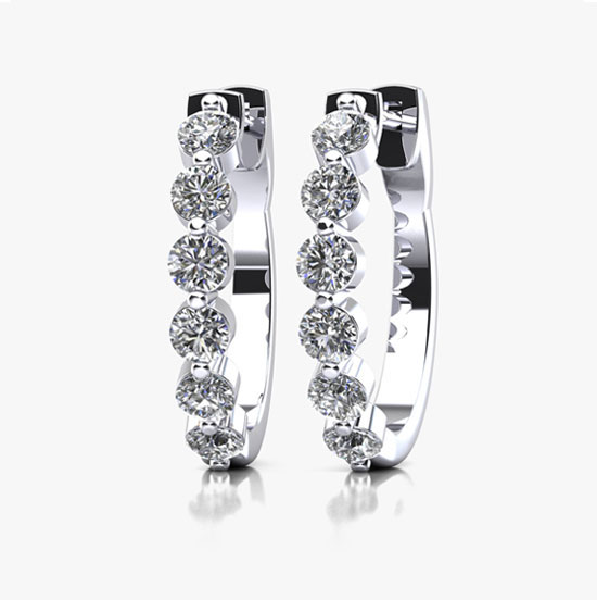 Diamond Earrings Diamond Earrings